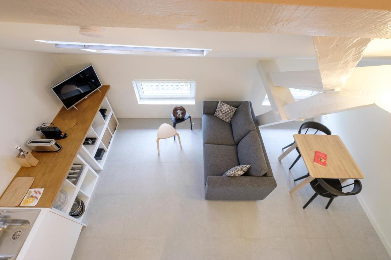 Studios With City View Brüksel Dış mekan fotoğraf