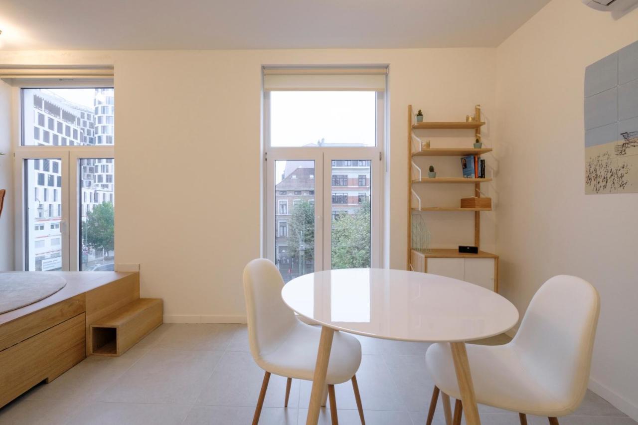 Studios With City View Brüksel Dış mekan fotoğraf